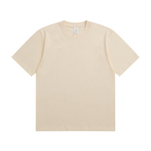 T-shirt en coton à manches courtes et col rond, couleur unie, simple, ample, décontracté, vente chaude, t-shirt pull pour homme, t-shirts en coton pour hommes - Product Image 3