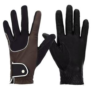 Guantes de equitación de cuero transpirables de gran venta 2026 para adultos y niños, con logo personalizado, ideales para el invierno, los más vendidos del fabricante. - Product Image 4