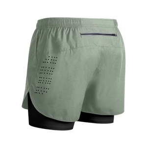 Men’s Quick Dry Compression Shorts in Bulk Modern Gym Wear Shorts with Dual <b>Layer</b> Design Breathable Running Shorts - Product Image 1