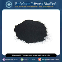 Poudre de teinture directe noire premium 168 pour papier et textile, colorants réactifs aux solvants pour usage fumigène et textile
