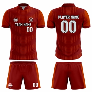 Uniforme de Fútbol Premium, Conjunto de Camiseta y Pantalones Cortos de Fútbol Personalizados, Ropa Deportiva de Secado Rápido, Proveedor OEM ODM - Product Image 1