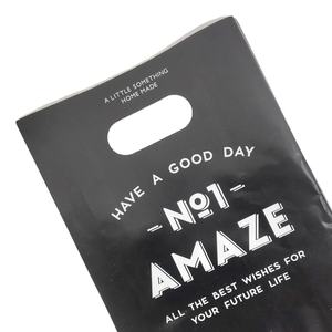 Bolsas de compras de plástico troqueladas personalizadas a precio barato con asa Bolsas con asa troqueladas a granel para negocios de comestibles Hecho en Vietnam - Product Image 5