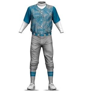 Conjunto de uniforme de béisbol Premium de alta calidad para jóvenes, último estilo, patrón liso, Jersey, ropa deportiva para hombres, venta al por mayor, jersey de retroceso - Product Image 3