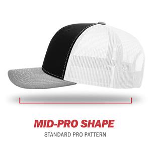 Premium Polyester Trucker <b>Cap</b> with Breathable & <b>Waterproof</b> Fabric Heat-Transfer Printing for Promotional Use Classic Curved Brim - Product Image 4