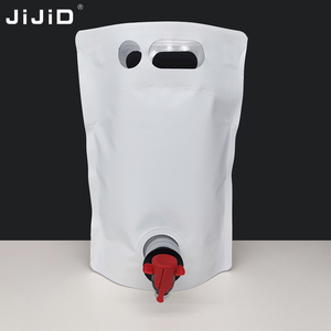 Jijid 2L đứng lên túi vòi có tay cầm Logo tùy chỉnh Túi vô trùng túi nhôm lá yếm trong hộp cho túi nước ép rượu - Product Image 6