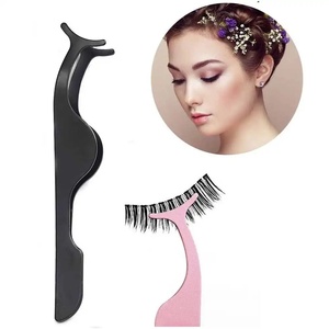 แหนบต่อขนตาปลายเรียบสแตนเลสอย่างดี สำหรับต่อขนตาแบบวอลลุ่มมืออาชีพ - Product Image 2