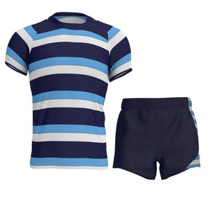 Ensemble d'uniformes de rugby pour hommes au design professionnel, nouveau style personnalisé, entièrement sublimé, en polyester, uniforme de sport de rugby - Product Image 1