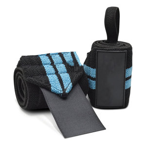 En gros, Sangles de poignet de protection personnalisées pour musculation, entraînement de force, levée de poids, fitness et exercices avec haltères - Product Image 1