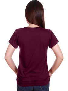 Women's Solid Color Crew Neck Short Sleeve <b>T</b>-<b>Shirt</b> Regular Fit 100% Cotton Jersey Casual Top Breathable All Seasons Wear - Product Image 2