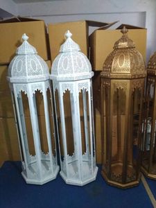 Candelabro de Latón Minimalista Moderno – Portavelas de Metal Chapado en Oro – Centro de Mesa para Fiestas y Porta Incienso - Product Image 4