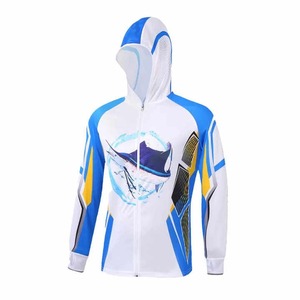 Fishing <b>Hoodies</b> for Active Anglers-Anti-<b>UV</b> <b>Protection</b> (UPF 50+) Waterproof Breathable Quick Dry Plus Size Front Logo Unisex - Product Image 3