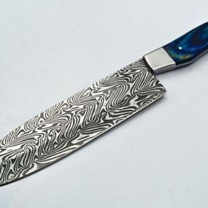 High Carbon Stainless Steel Kitchen <b>Knife</b> Professional Chef <b>Knife</b> for Meat Vegetable Fruit <b>Bread</b> and Daily Food Preparation - Product Image 4