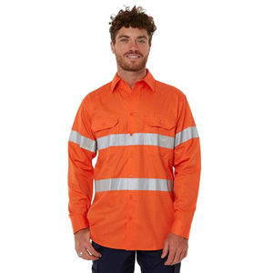 NOUVEAU 2026 Pantalon de travail cargo réfléchissant pour hommes, haute visibilité, personnalisable, OEM, marque privée, fournisseur d'usine - Product Image 1