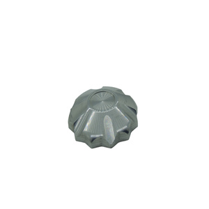 Tuerca de boquilla moleteada de aluminio sólido de alta calidad, mecanizada por CNC, fabricada en Gujarat - Product Image 2