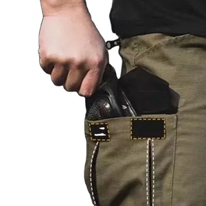 Pantalones Cargo de Lona Casuales para Hombre, 100% Algodón, Ligeros, Elegantes, para Trabajo al Aire Libre, con Múltiples Bolsillos, Transpirables, Venta al Por Mayor de Fábrica - Product Image 5