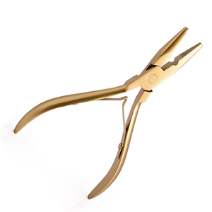 Professional Hair <b>Extension</b> Plier Stainless Steel Tool For <b>Micro</b> Ring Nano Ring Hair <b>Extension</b> Installation - Product Image 6