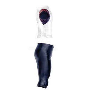 Uniforme de football américain respirant et léger, fabriqué en tissu 100 % polyester pour une absorption optimale pendant les matchs - Product Image 3
