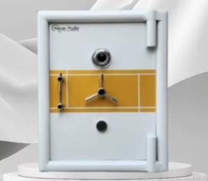 Coffre-fort mural Weichi, coffre-fort à armes dissimulé dans le mur, serrure à clé, acier, épaisseur de porte 4 mm, H130xL37xP10cm, utilisation intérieure/extérieure - Product Image 1