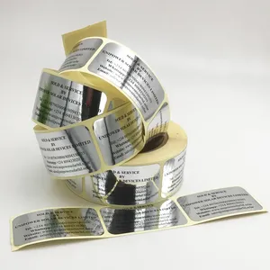 Recyclable Permanent Waterproof Oil-Resistant Peel-Off Multi-Page Leaflet <b>Label</b> Folding Booklet for Bottles Chemicals Petrol - Product Image 3