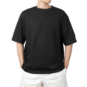 Camiseta Oversize de Algodón Pesado 100% Estilo Urbano, Corte Holgado con Hombros Caídos, Gráfico Vintage, Lavado Ácido, Efecto Desgastado, Personalizada L - Product Image 1
