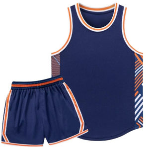 Ensemble d'uniformes de basketball professionnels personnalisés en polyester style américain 2026 – Débardeurs sportifs à épaules étroites pour femmes avec shorts - Product Image 1