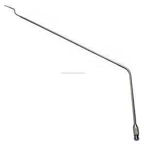 Aguja de Inyección Veterinaria Reutilizable de Acero Inoxidable Duradero con Punta Redonda para Cirugía Animal - Product Image 2