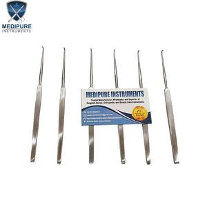 Ganchos para Piel de Alta Calidad, Instrumento Quirúrgico de Acero Inoxidable, Punta Afilada, Atraumático, Reutilizable, Autoclavable - Product Image 1