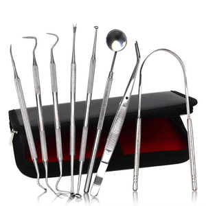 2026 Customized High Quality Stainless Steel Manual Dental Examination Kit with Dental Mirror and <b>Tooth</b> Care <b>Tools</b> - Product Image 1