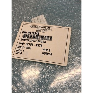 TOKYO ELECTRON TEL D119348 <b>SPACER</b>, SPUTTER - Trusted Global Legacy Semiconductor Equipment and Parts at - Product Image 1