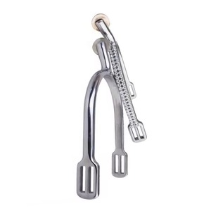 Éperons de cheval de haute qualité pour homme, équitation western, acier inoxydable, équipement équestre - Product Image 3