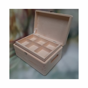 Luxury Handcrafted Solid Wood Jewelry <b>Box</b> Curved Decorative Keepsake Chest Premium Glossy Finish Oriental Wooden <b>Storage</b> <b>Box</b> - Product Image 5
