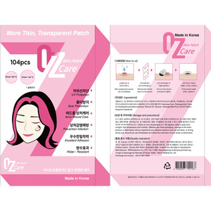 [PAYME]OZcarePatch-104p แผ่นแปะสิวไฮโดรคอลลอยด์ สติ๊กเกอร์ดูแลจุดสิว กันน้ำ แต่งหน้าได้ ไม่เห็นรอย โอเค เกาหลี - Product Image 4