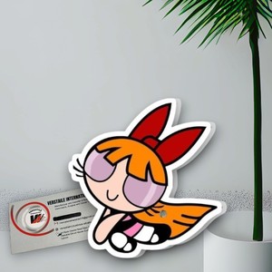 ขนตาปลอมอะคริลิคแม่เหล็กกันน้ำแบบใช้ซ้ำได้ รุ่น Versatile International Customized Love Power Puff Girl Butterfly Diamond Heart Flower - Product Image 3