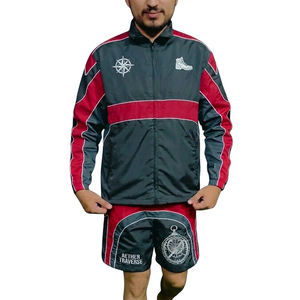 Ensemble de jogging décontracté 2 pièces pour homme, été, qualité luxe, impression en relief, sweats à capuche et pantalons oversize, fitness, longueur genou, 100% coton - Product Image 5