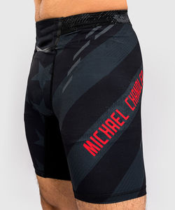 Pantalones Cortos de MMA con Diseño de Logotipo Negro Personalizado, Material de Spandex para Peleas, Boxeo, Grappling, Artes Marciales, Servicio OEM - Product Image 4