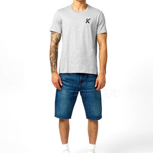 T-shirts pour hommes en coton 100% sur mesure de haute qualité - Col rond - Respirant - Séchage rapide - Étiquette privée - Couleur/taille/logo personnalisés - OEM/ODM - Product Image 3