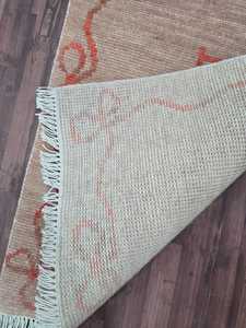 Alfombras de área de algodón antideslizantes Oushak modernas contemporáneas hechas a mano 4x6 5x7 tamaños diseño abstracto alta calidad hogar sala de estar - Product Image 6