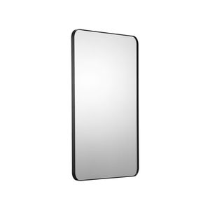 Specchio da Parete per Trucco 60x90 cm, Spessore 0,15 cm, Cornice in Lega di Alluminio, Pellicola Antiesplosione, Resistente ai Graffi - Product Image 1