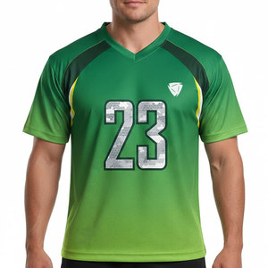 Camiseta de Lacrosse de Alta Calidad, Manga Corta, Tejido Ligero y Transpirable, Jersey Deportivo de Entrenamiento para Hombres Jugadores - Product Image 1