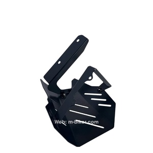 Protecteur de tuyau d'échappement en acier inoxydable M-Biker CB650/CBR650 côté droit, remplacement, adaptateur 51 mm, neuf, emballé, garantie 1 an - Product Image 2