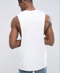 Débardeurs en polyester respirant pour hommes LUXE ATTIRE INDUSTRY, tissu tricoté 180g, col rond uni, style décontracté pour l'entraînement et le quotidien - Product Image 1