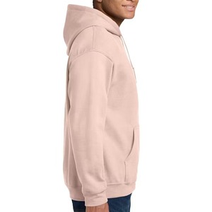 Sudadera con Capucha de Forro Polar Amarillo Sólido para Hombre, Corte Regular, Informal, de Punto, Manga Larga - Product Image 4