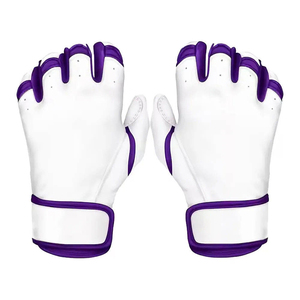 Guantes de Bateo de Béisbol Personalizados, Guantes de Piel Premium con Agarre en la Palma, Transpirables, para Entrenamiento Deportivo, Fabricante y Proveedor OEM - Product Image 1
