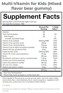 Bulk Distributor Selling Private Label Top Quality <b>Bear</b> <b>Gummy</b> Candy Mixed Flavor Multivitamin Supplements for Adults - Product Image 4