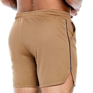 กางเกงขาสั้นลำลองผ้าแคนวาสสำหรับผู้ชาย สกรีนโลโก้ได้ ผลิตจากวัสดุรักษ์โลก แห้งเร็ว เหมาะสำหรับเล่นกีฬา ความยาวระดับเข่า ป้องกันรอยยับ เอวยางยืด - Product Image 3