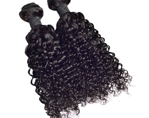 Wholesale Price Indian Unprocessed Virgin Remy Hair Extensions Cuticle Aligned Deep Wave Raw Virgin Hair Soft Loose Water Wave - Product Image 3
