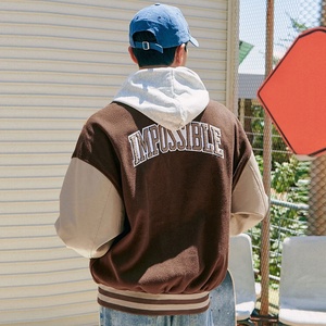 Chaquetas Varsity en Oferta, Chaqueta de Invierno de Alta Calidad con Patrón de Letras y Logotipo Personalizado Bordado, Chaqueta de Béisbol Personalizada para Hombre - Product Image 3