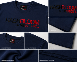 เสื้อยืดคอตตอนถักปักลายพรีเมียมขนาดใหญ่พิเศษ สำหรับผู้ชายและผู้หญิง สไตล์ลำลอง สตรีทแวร์ ทรงปกติ ซักย้อมแบบเอ็นโอดี้เฟรนด์ลี่ - Product Image 4