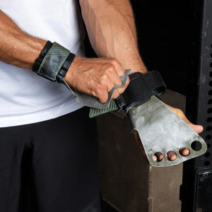 Guantes de Neopreno y Cuero Personalizados para Cross Training y Levantamiento de Pesas, Agarre Antideslizante, Equipo Deportivo para Ejercicios y Dominadas - Product Image 5