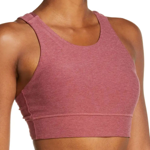 Soutien-gorge de sport en coton respirant et antibactérien à séchage rapide pour femmes, idéal pour la gym, le yoga et la course à pied, logo personnalisé, tailles S-4XL - Product Image 3